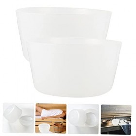 Happyyami 4 Pièces Revêtement De Seau De Sauna Outils De Pédicure Pour Pieds Revêtements De Baignoire Pour Baignoires Accesso