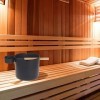 PAREKS Seau Sauna Louche |Seau de Sauna Noir léger avec Petite louche 7 litres, Seau de Sauna et kit de louche for Bain et Sp