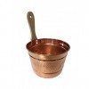 Sceau avec louche en cuivre pour Sauna - CopperGarden®