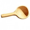 Hellery Utensils Traditionnel en Bois Louche/Louche en Bois Sauna, Spa - 30 x 15 cm