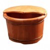 ChengBeautiful Baril De Bain De Pieds Pied en Bois Massif Baignoire Bain De Pieds Bain De Pieds Oak Barrel Maison en Bois Pie