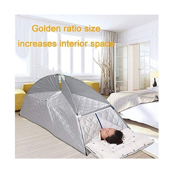 ZYQDRZ Tente De Sauna À Vapeur, Générateur De Vapeur De Relaxation Complet du Corps, Peut Être Utilisée en Conjonction avec U