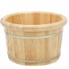 Baril De Bain De Pieds Fait De Bois Massif De Chêne Bain De Pieds Barrel Bain De Pieds Bain De Lavage des Pieds Barrel Pieds 