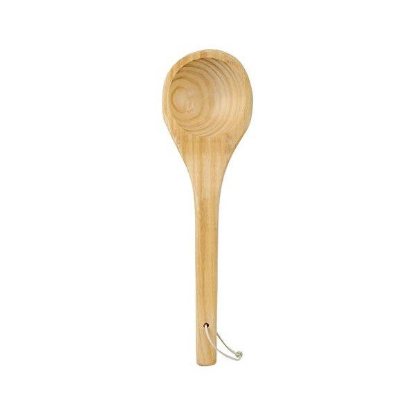 Louche de sauna, cuillère de salle de bain, cuillère spéciale pour salle de sauna, accessoire de spa de sauna en bois fait à 