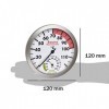 TFA-Dostmann Thermo-hygromètre analogique pour sauna, 40.1055.50, matériaux résistant à la chaleur, température, humidité de 