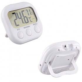 LCD Digital Thermomètre Hygromètre Intérieur Humidité Compteur Haute Precision pour Maison Cuisine