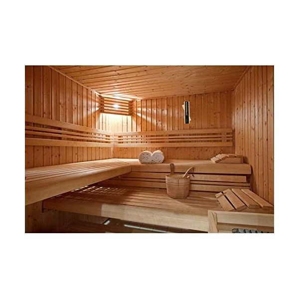 Tubayia Minuteur en bois 15 minutes pour salle de bain, spa, sauna