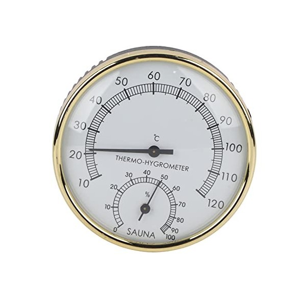Metal Dial Thermomètre intérieur Hygromètre Hygro-thermomètre cessoire de sauna thermometre sauna thermometre sauna+thermomet