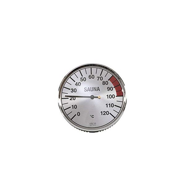 eliga Thermomètre Argenté 135 mm