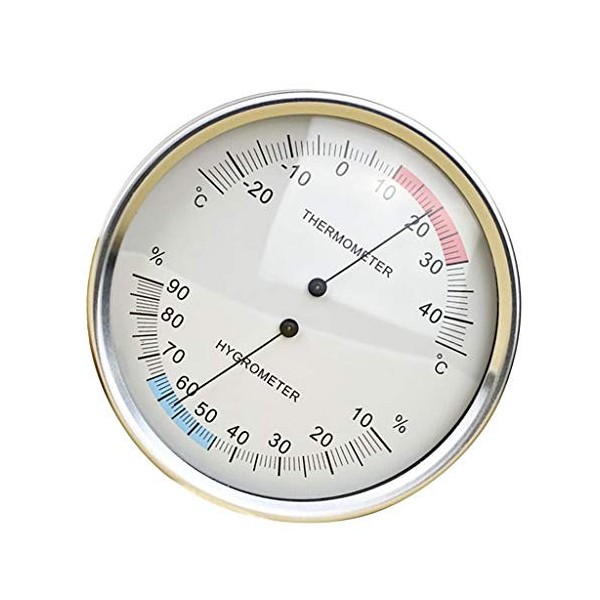 Hygromètres de température et d'humidité rond