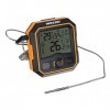 Levenhuk Wezzer SN20 Compact Portable Sauna Measuring Set of Digital Thermometer and Hygrometer with Detachable Wired Thermop