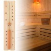 ciciglow Sablier de Sauna, Horloge de Sauna de Chaleur en Bois précise décorative 15 Minutes en Plastique de Montage Mural po