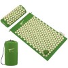 Fitem - Kit dacupression - Relaxation Musculaire - Tapis, Coussin fleur, Sac, Boule de Massage, Soulage douleurs Dos et Cou.