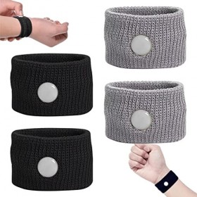 Lamkrtlp 2 Paires Bracelets Anti-Nausées, bracelets dacupression anti-nausées pour le mal de mer, Bande De Poignet De Soulag