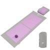 Kit dacupression XL Fitem - Tapis dAcupression + Coussin + Boule de Massage - Soulage douleurs Dos et Cou - Sciatique - Mas