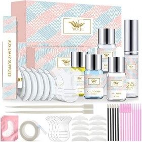 Amzeeniu Kit Rehaussement de cils,Eyelash Perm Kit,Rehaussement Cils Kit,Professionnel Semi-Permanent Curling,Perming Wave Ki
