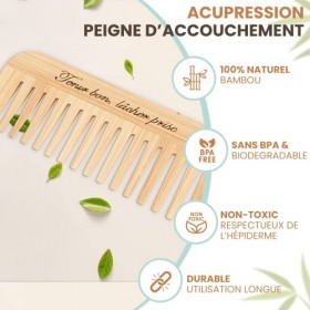 Peigne dacupression pour accouchement