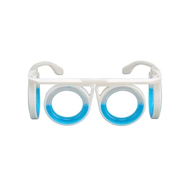 Jiawu Lunettes Anti-Mal des Transports, Lunettes Portables Anti-nausées, Lunettes Surélevées pour Le Mal de la Voiture, Le Ma