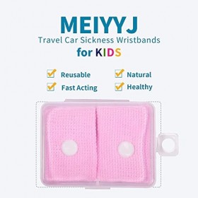 Bracelets anti-nausées pour enfants - Soulagent le mal des transports