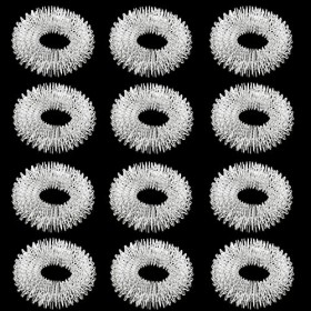 12 Pièces Anneau dAcupression,Bague de Massage Des Doigts,Acupressure Anneaux de Massage des Mains,Bagues Sensorielles Piqua