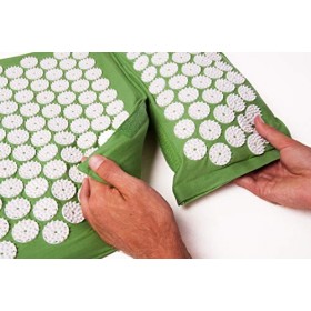 THERMO MYSA DUO: LE MEILLEUR SET TAPIS + OREILLER D’ACUPRESSION: N.1 MEDRANK 2022! FIBRE ECO +VANNURE DÉPEAUTRE EU BIO 100% 