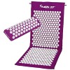 MOVIT Tapis dacupression, modèle ZHIYA 130x50x2,5cm avec Coussin, testé Contre Les substances nocives, Housse 100% Coton, 