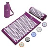 Tapis dacupression et oreiller dacupression pour massage et soulagement de la douleur, ensemble dacupression pour la relax