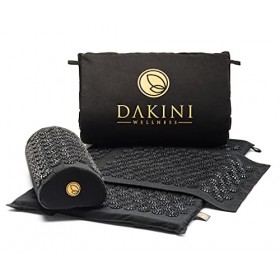Ensemble tapis dacupression et oreiller avec mini tapis de massage dacupression supplémentaire – Coton bio – Tapis dacupun