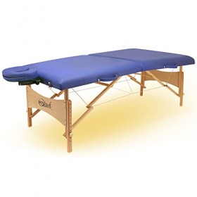 Master Massage Table de Massage Portable, Bleu
