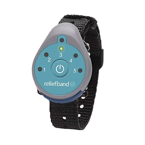 ReliefBand 1.5 Motion Sickness Wristband - Facile à utiliser, rapide et sans médicament, la bande de soulagement des nausées 