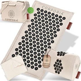 Tapis dacupression I Unique coussin dacupression optimisé thérapeutique I Tapis dacupression dans un ensemble XL I coussin