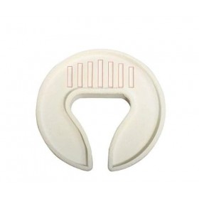 Master Massage Coussin de tête en mousse à mémoire de forme avec fermeture Velcro Bordeaux