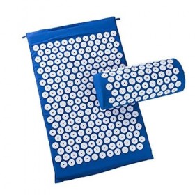 Set de Tapis dacupression Long Multifonction pour Aider à libérer Les Muscles du Cou Bleu Roi