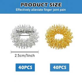 80 Pcs Anneaux de Massage des Mains, Bague de Massage Des Doigt, Anneaux de Massage des Doigts, Bague de Massage des Doigts p