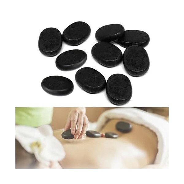 Lot de 10 pierres de massage