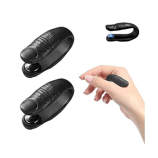 2 Pcs Acupressure Clip Portable,Clip dAcupression,Pince dAcupression Anti Stress,Pour Soulager Les Maux de Tête,Les Migrain