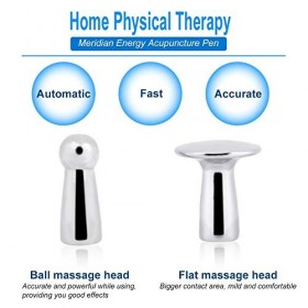 Acupuncture Pen, Meridian Energy Pen Électrique Laser Acupuncture Pen Therapy Body Massager Santé Beauté Outil