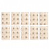 600 Pcs Jetable Oreille Presse Graines Acupuncture Vaccaria Plâtre Bean Acupoint Massage Outil