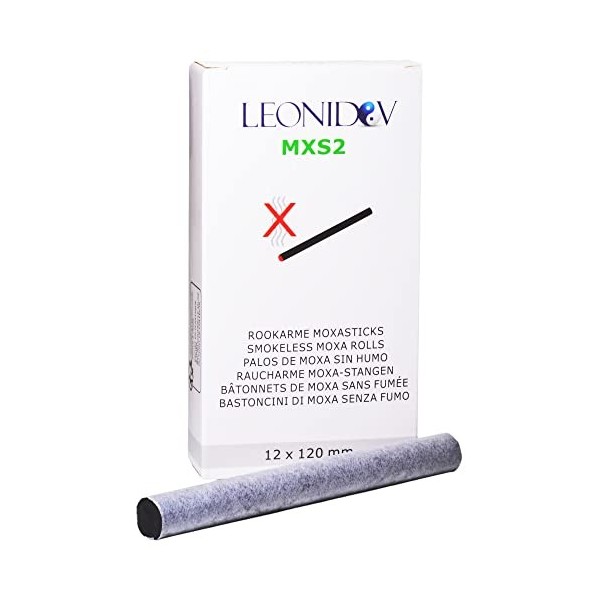 bâtonnets de moxa sans fumée pour moxibustion 10 rouleaux - Leonidov