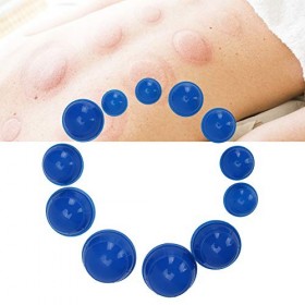 Ensembles de thérapie par ventouses 12 pièces Dispositif de thérapie par ventouses en silicone Aspiration plus forte Massage 