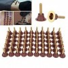 Lot de 60 bâtons de moxibustion autocollants pour soins de santé avec bâton de moxibustion portable