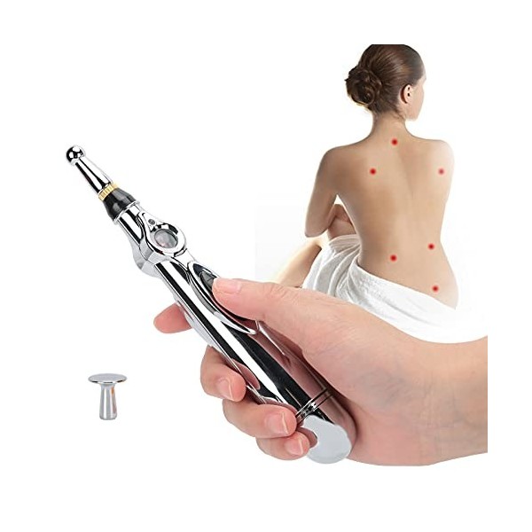 Stylo Dacupuncture électronique pour la Thérapie de Soulagement de la Douleur Stimulation des Points Dacupuncture Thérapie 