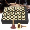 60pcs bâtons de moxa, pièces auto-adhésif bâton de Colonne de Moxibustion Soins, moxa pur avec bâton de moxa de thérapie de m