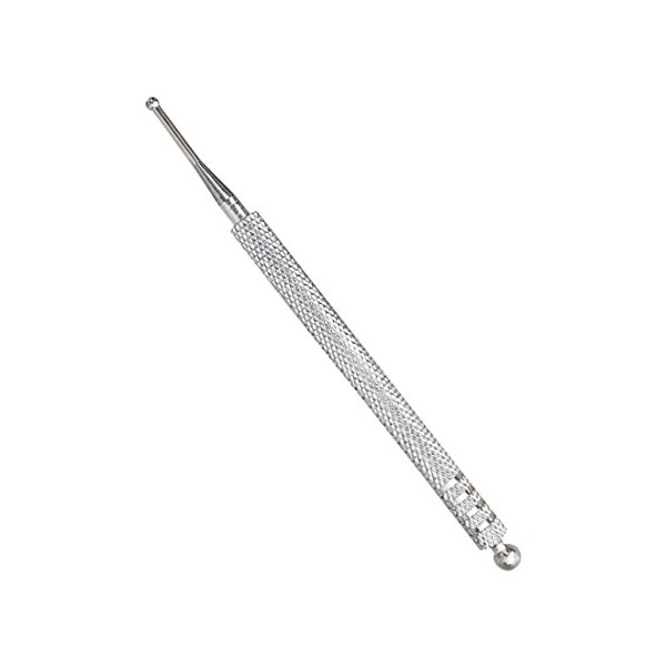 Stylo dacupressio Barre dacupression - 10 cm Boule Ø 2/5 m Double Sonde Pour lacupuncture et lacupression,Acupuncture Ore