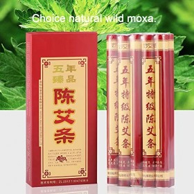 Moxa Roll Sticks 50 Bâtonnets de thérapie chinoise Moxibustion Health Care 5 ans Moxa Stick pour Moxibustion Pure Ai ye Chine