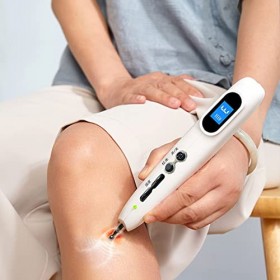 Stylo Dacupuncture Stylo Dénergie Méridien électronique Stylo Dacupuncture Laser Soulagement de la Douleur Stylo de Massag