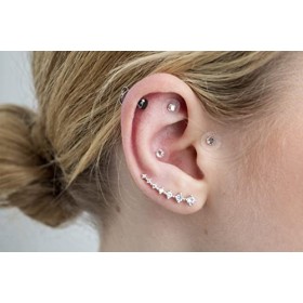 Kit de graines de cristal pour perte de poids, cravings, soins, holistiques, naturelles, acupression, acupuncture, graines d