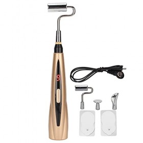 Stylo de massage,Stylo à bille électronique de massage dacupuncture Soulage la fatigue Améliore la Circulation Masseur de mé