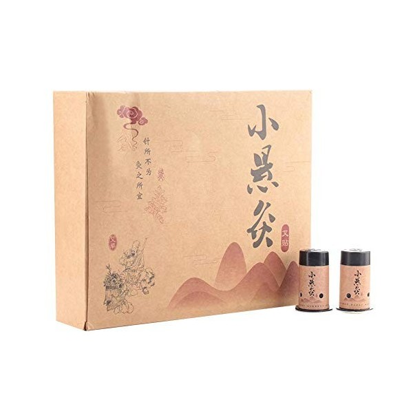 Moxibustion, nouveaux mini bâtons de moxa auto-adhésifs Moxa Bruner pour le traitement de moxibustion, outil de massage dacu