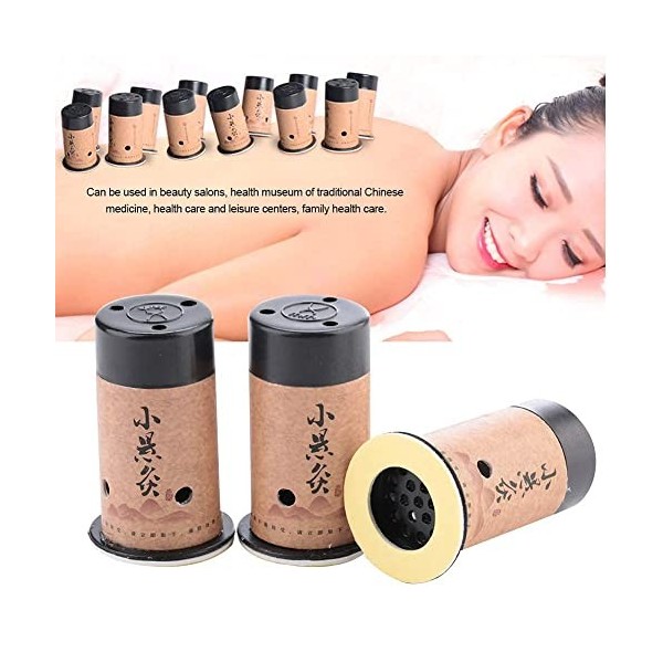 Moxibustion, nouveaux mini bâtons de moxa auto-adhésifs Moxa Bruner pour le traitement de moxibustion, outil de massage dacu